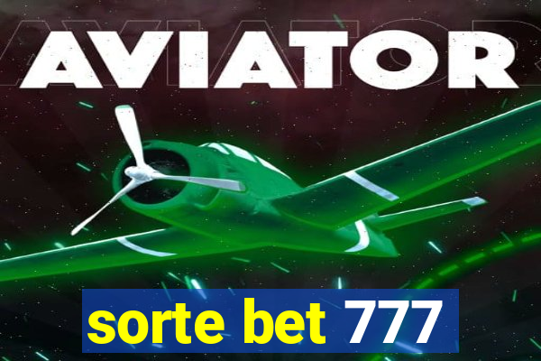 sorte bet 777